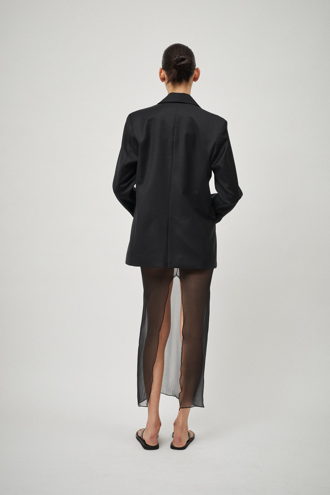 Silk Georgette Skirt