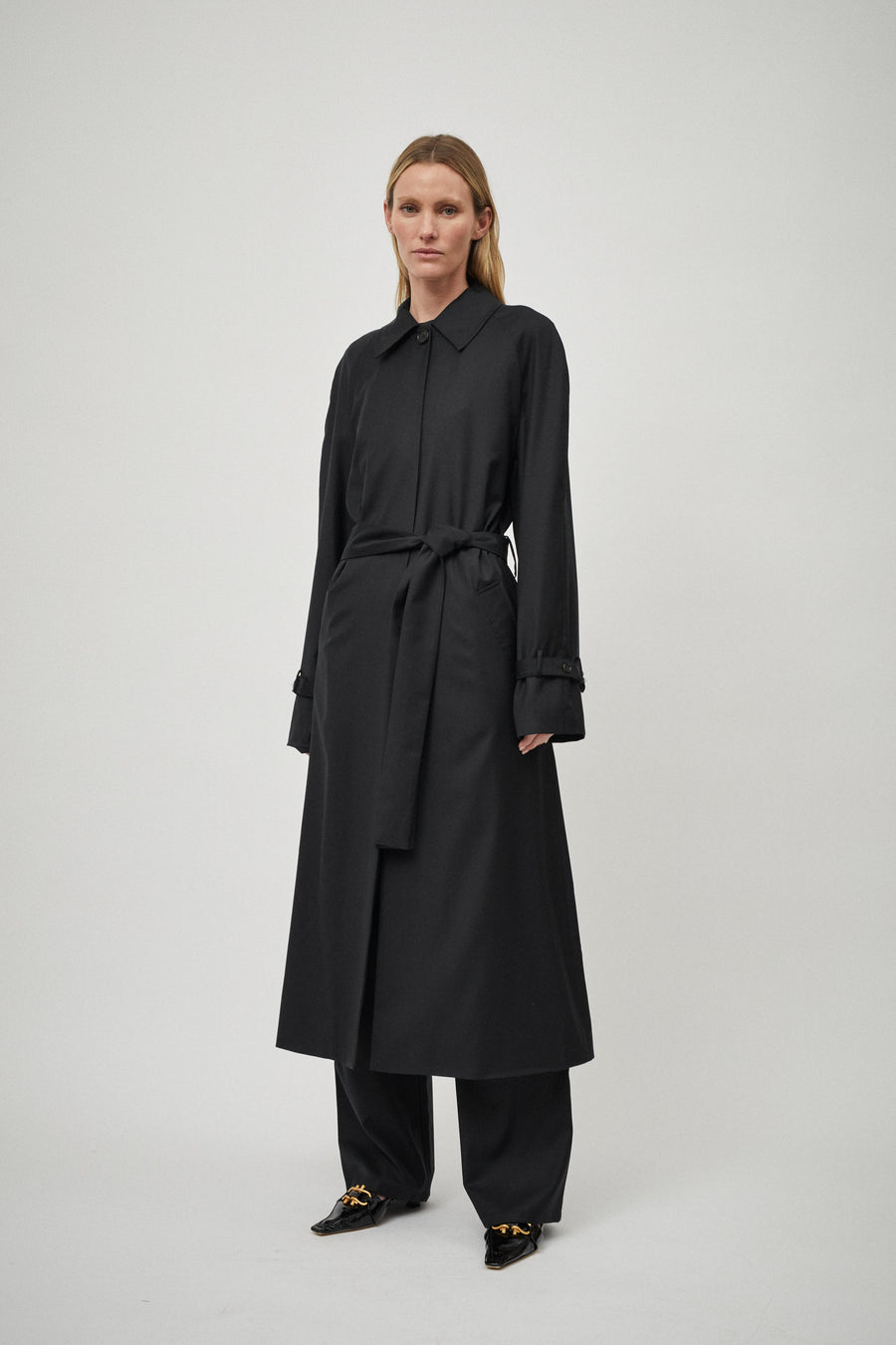 Wool Trench Coat