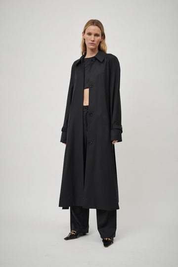 Wool Trench Coat