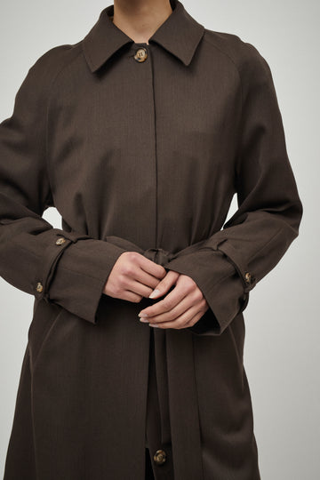 Wool Trench Coat
