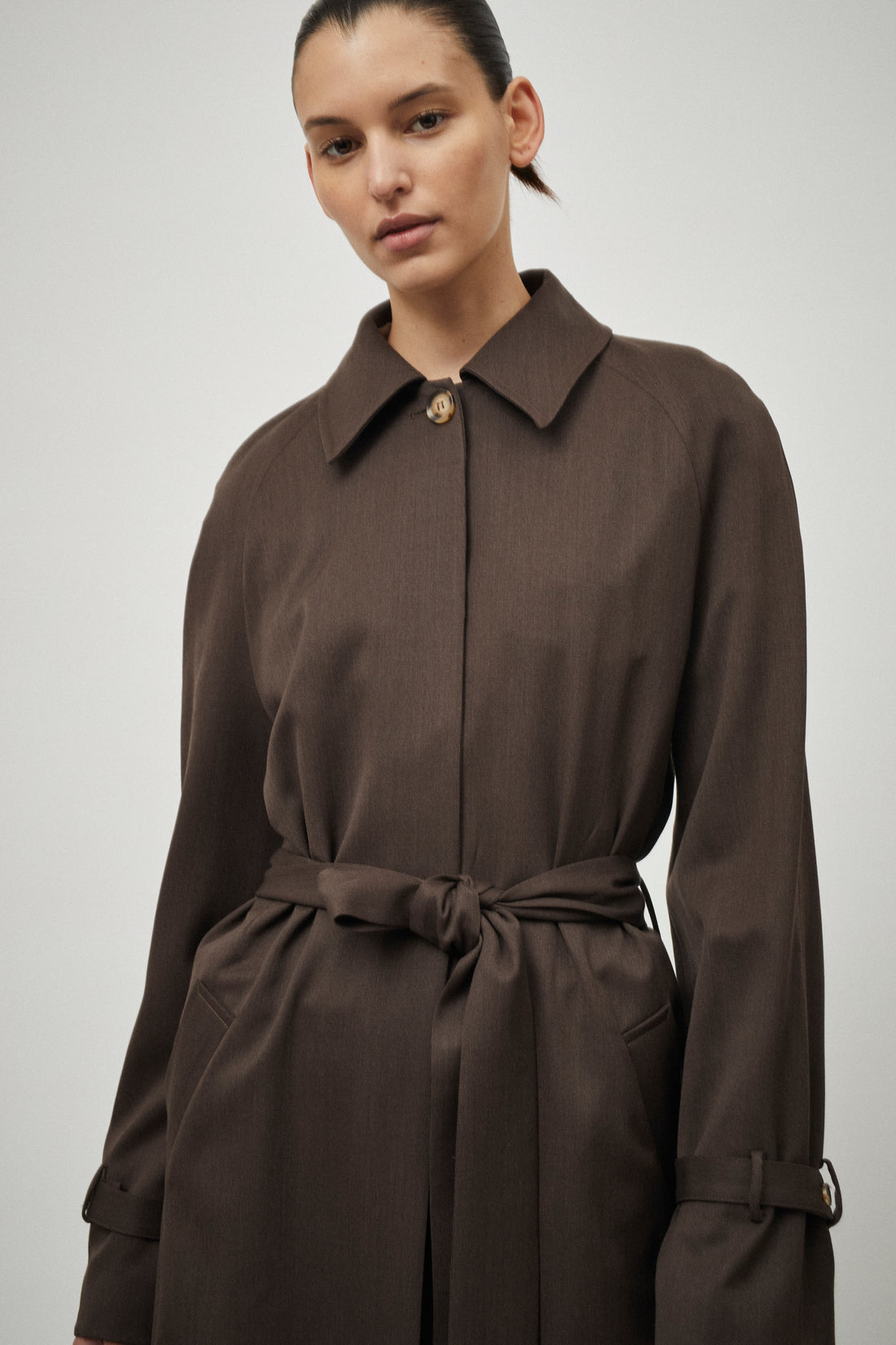 Wool Trench Coat
