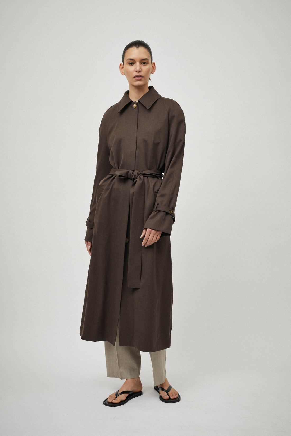 Wool Trench Coat
