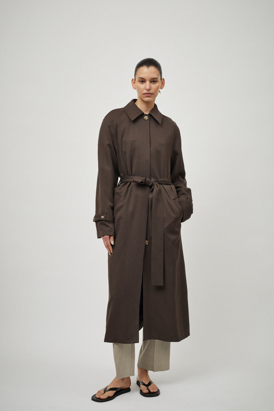 Wool Trench Coat