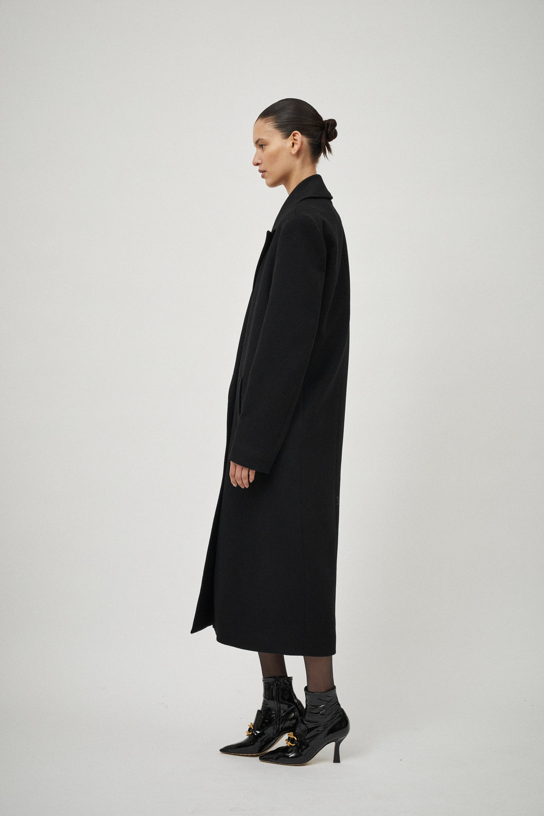 Oversized Felt Coat