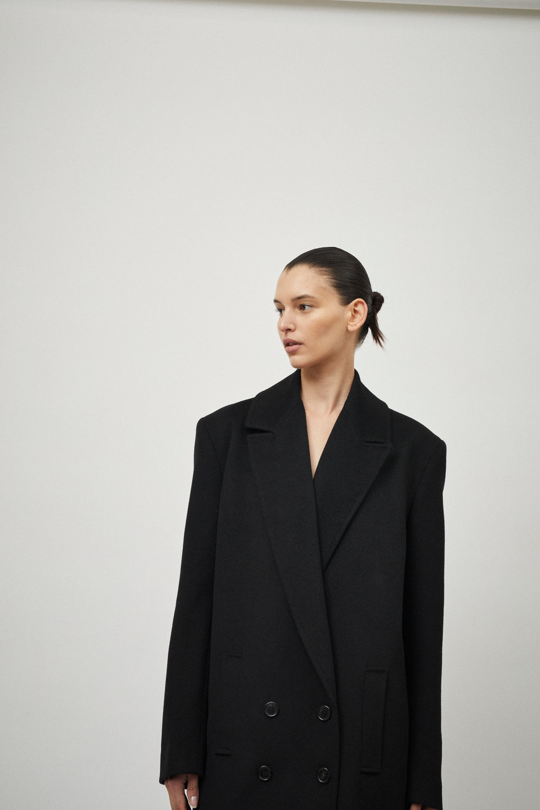 Oversized Felt Coat
