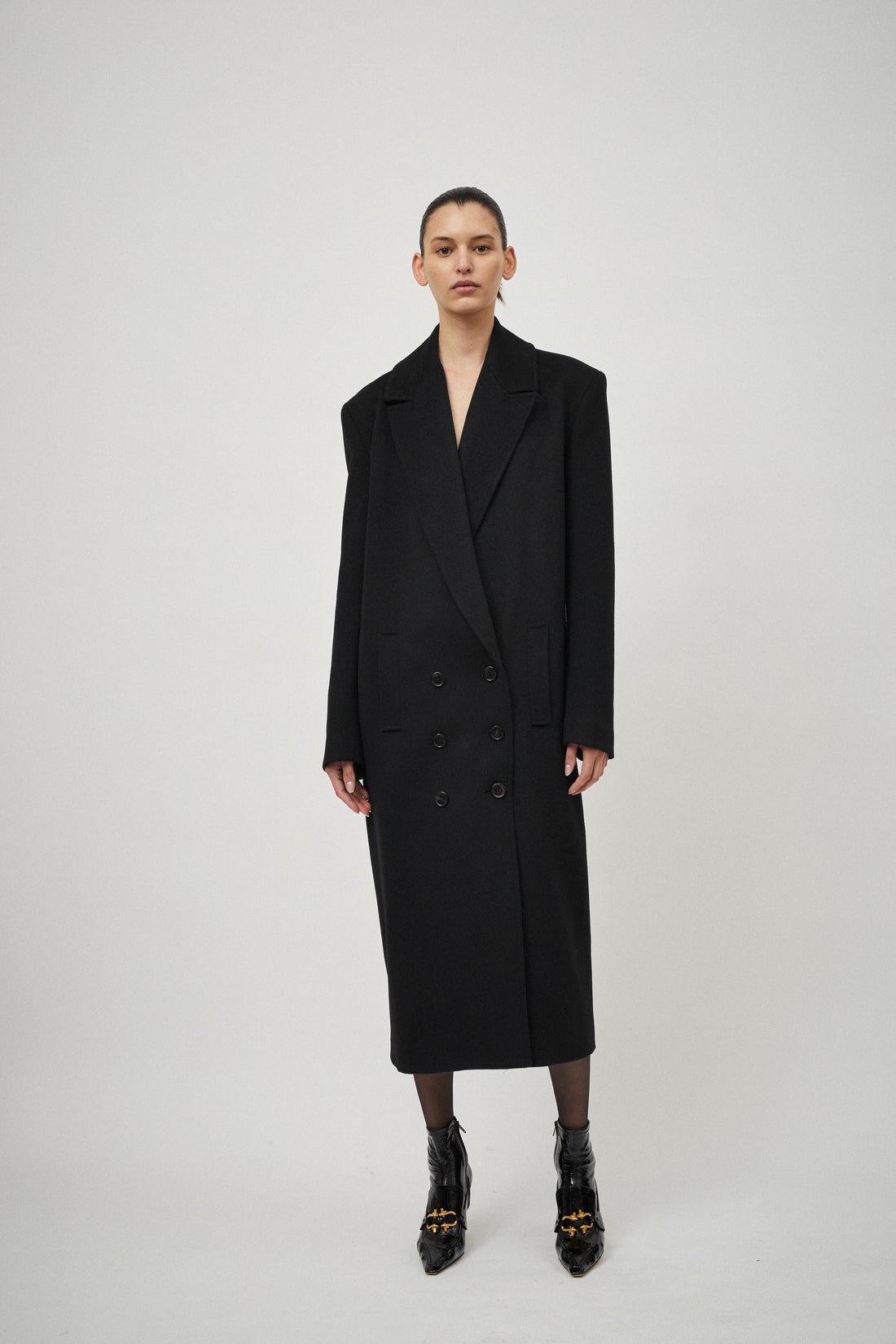 Oversized Felt Coat