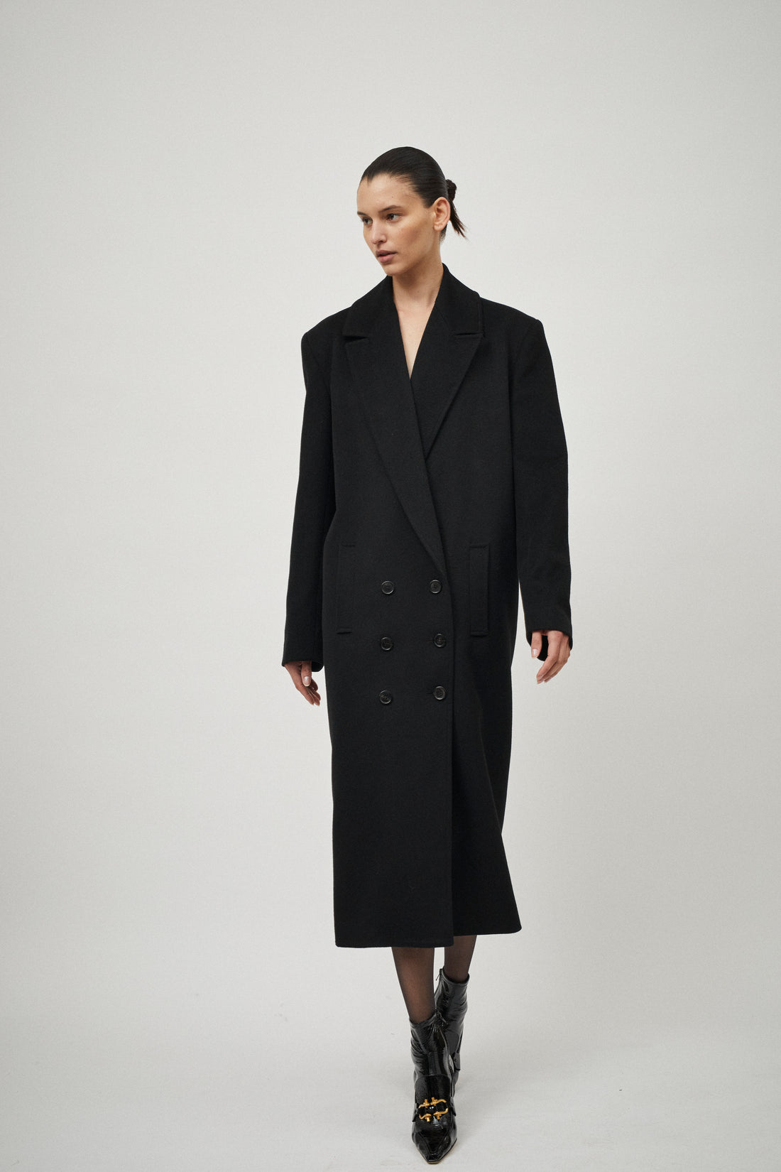 Oversized Felt Coat