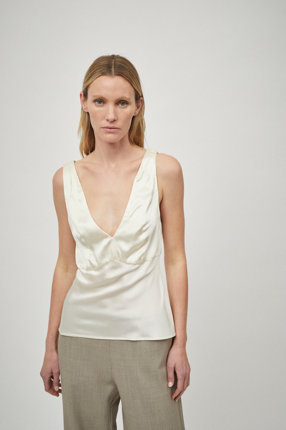 Bias Slip Top