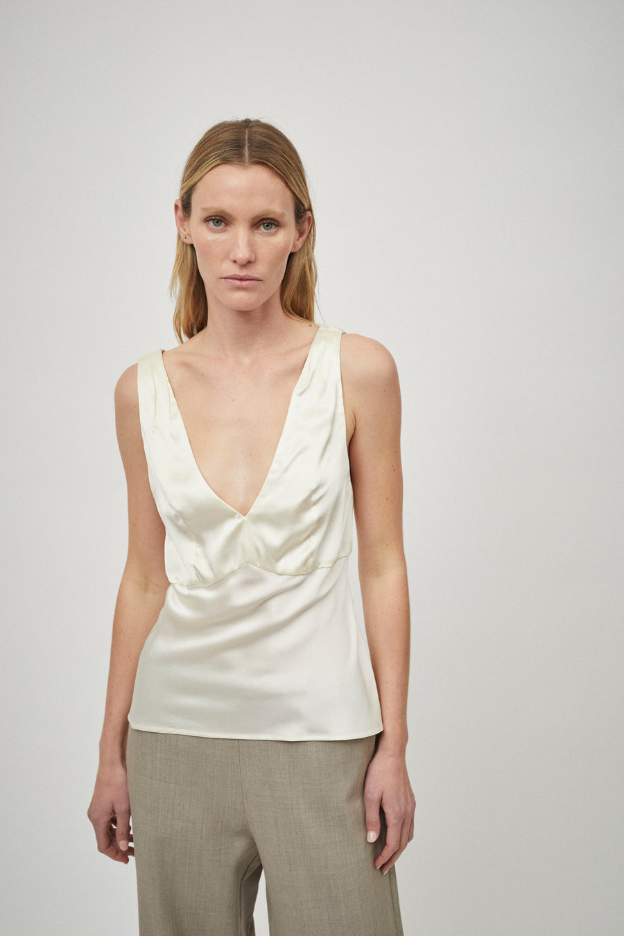 Bias Slip Top