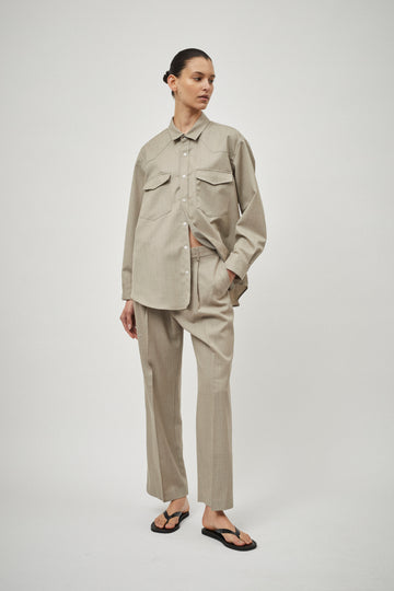 Relaxed Pleat Trouser