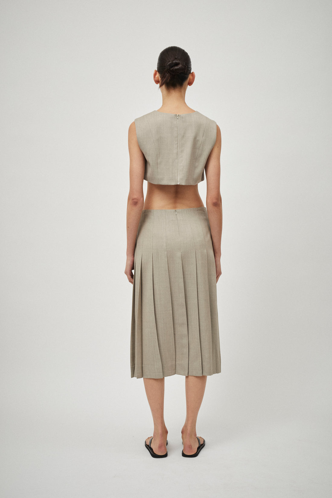 Panelled Crop