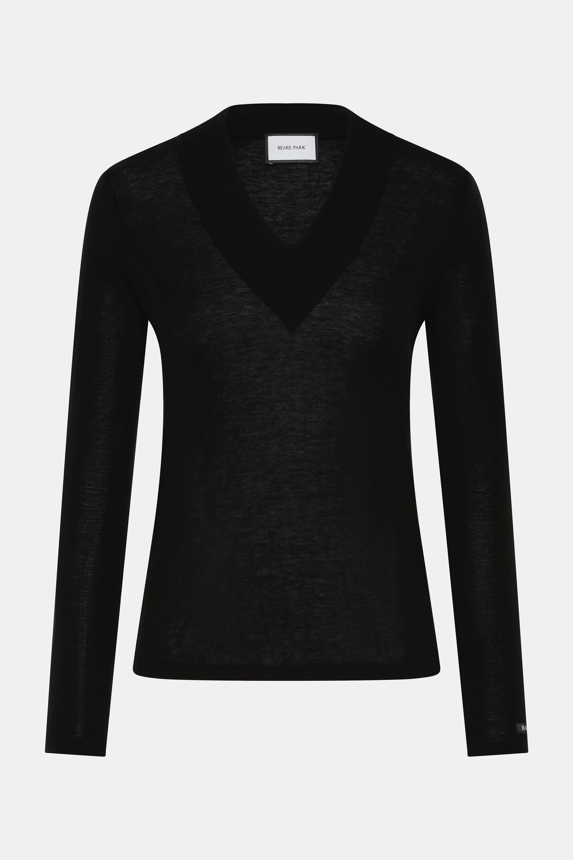 Superfine Knit V-Neck