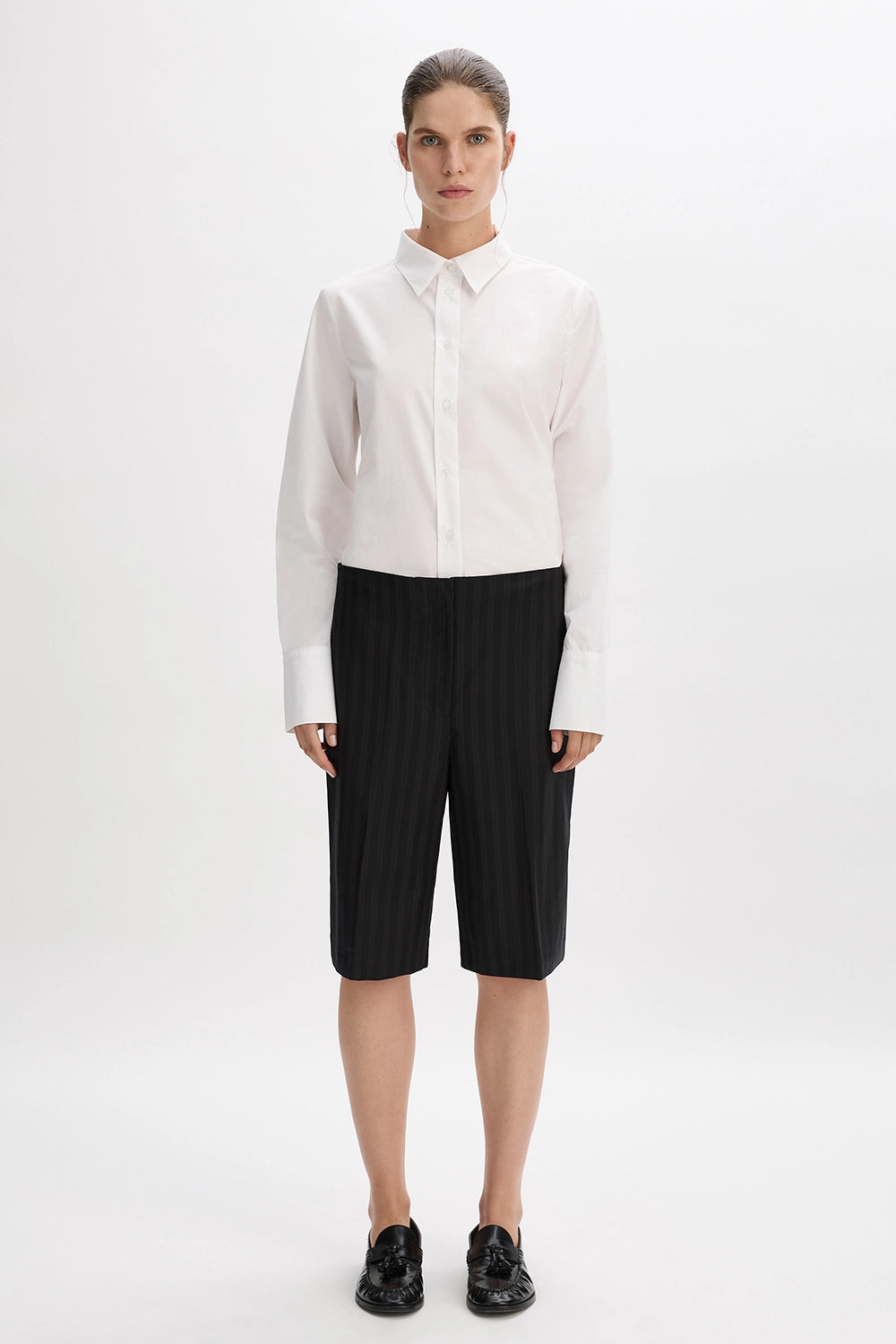 The Matildas Pinstripe Tailored Short