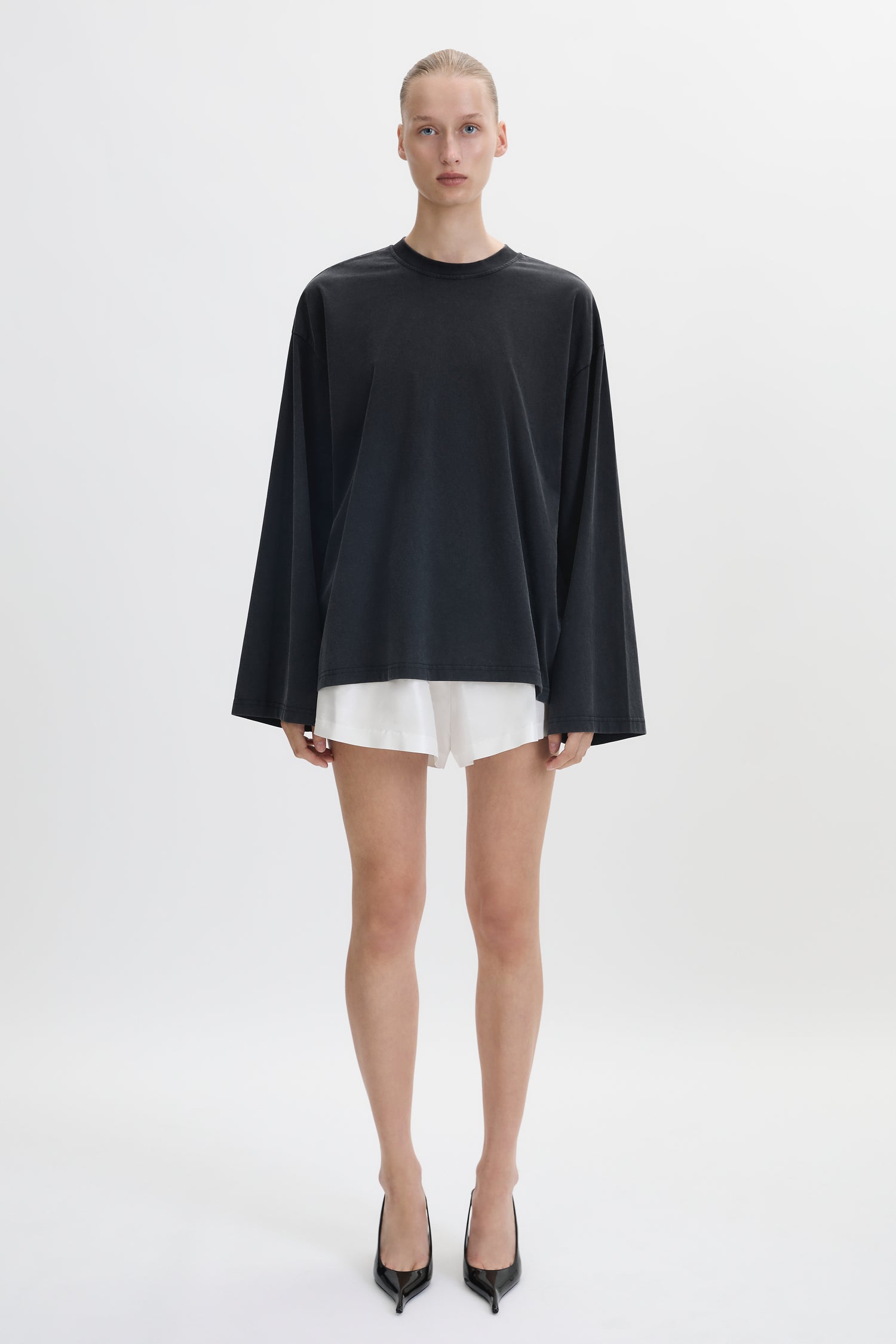 Crew Neck Long Sleeve T-Shirt