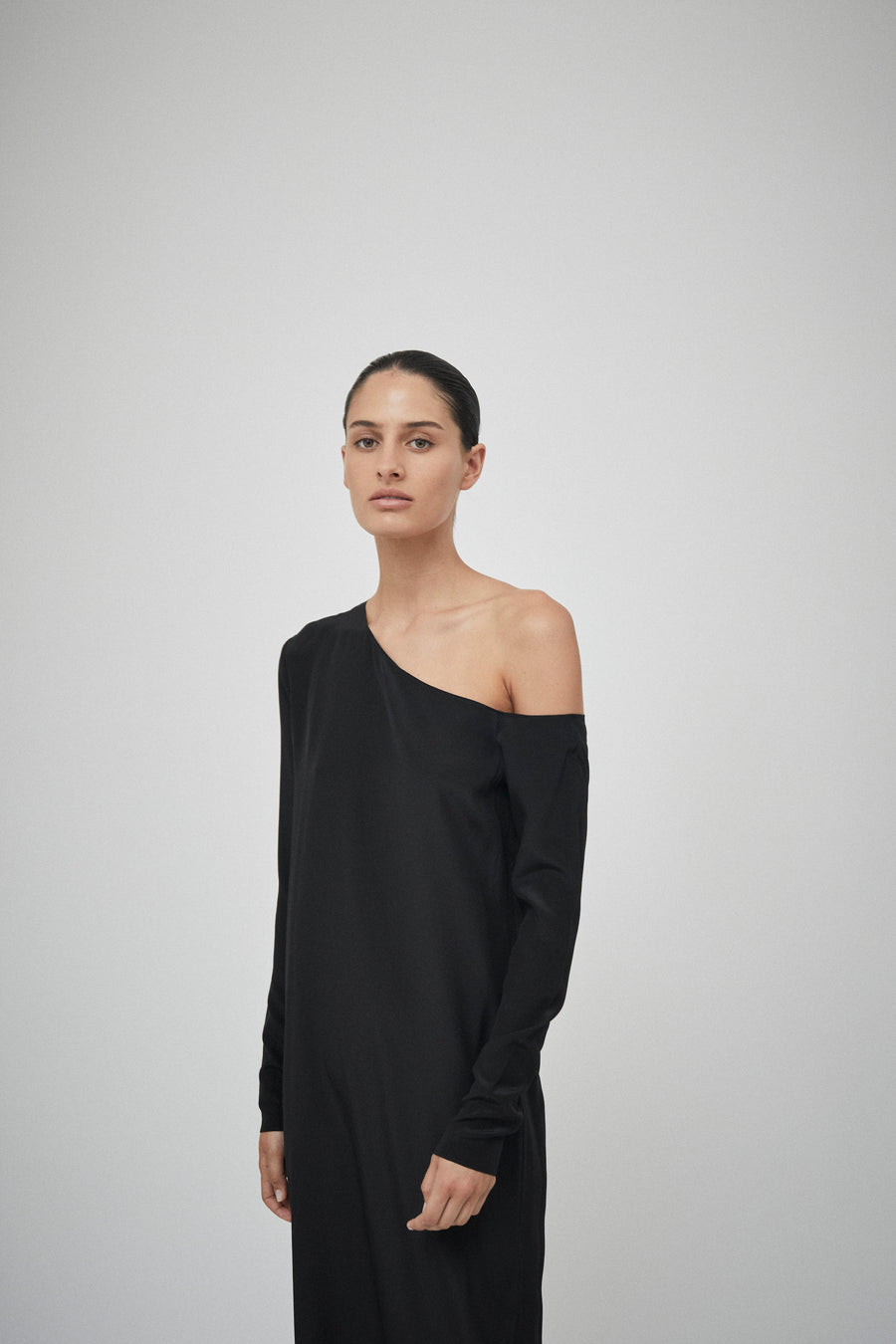 Silk Asymmetric Dress