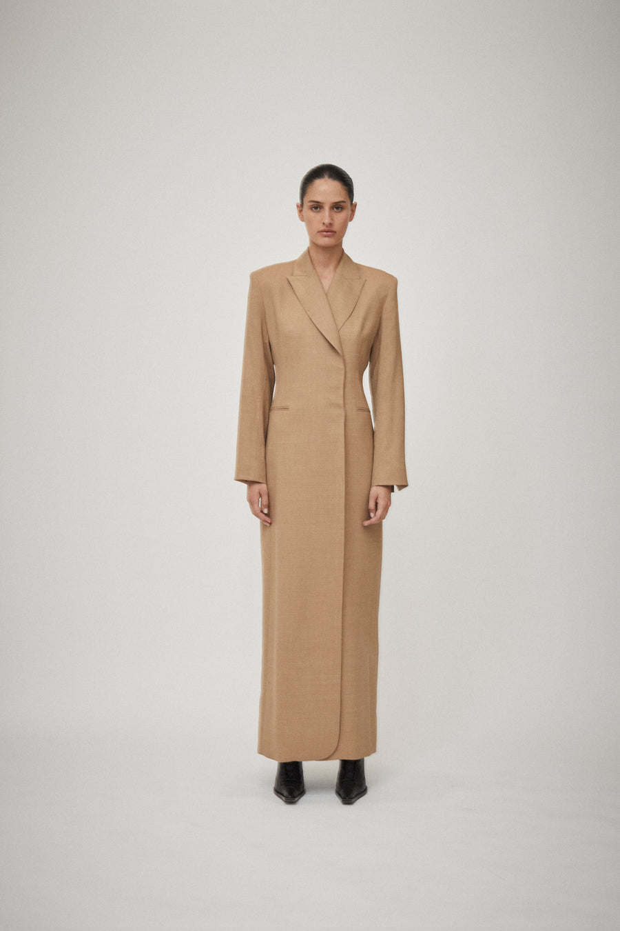Tailored Wrap Coat