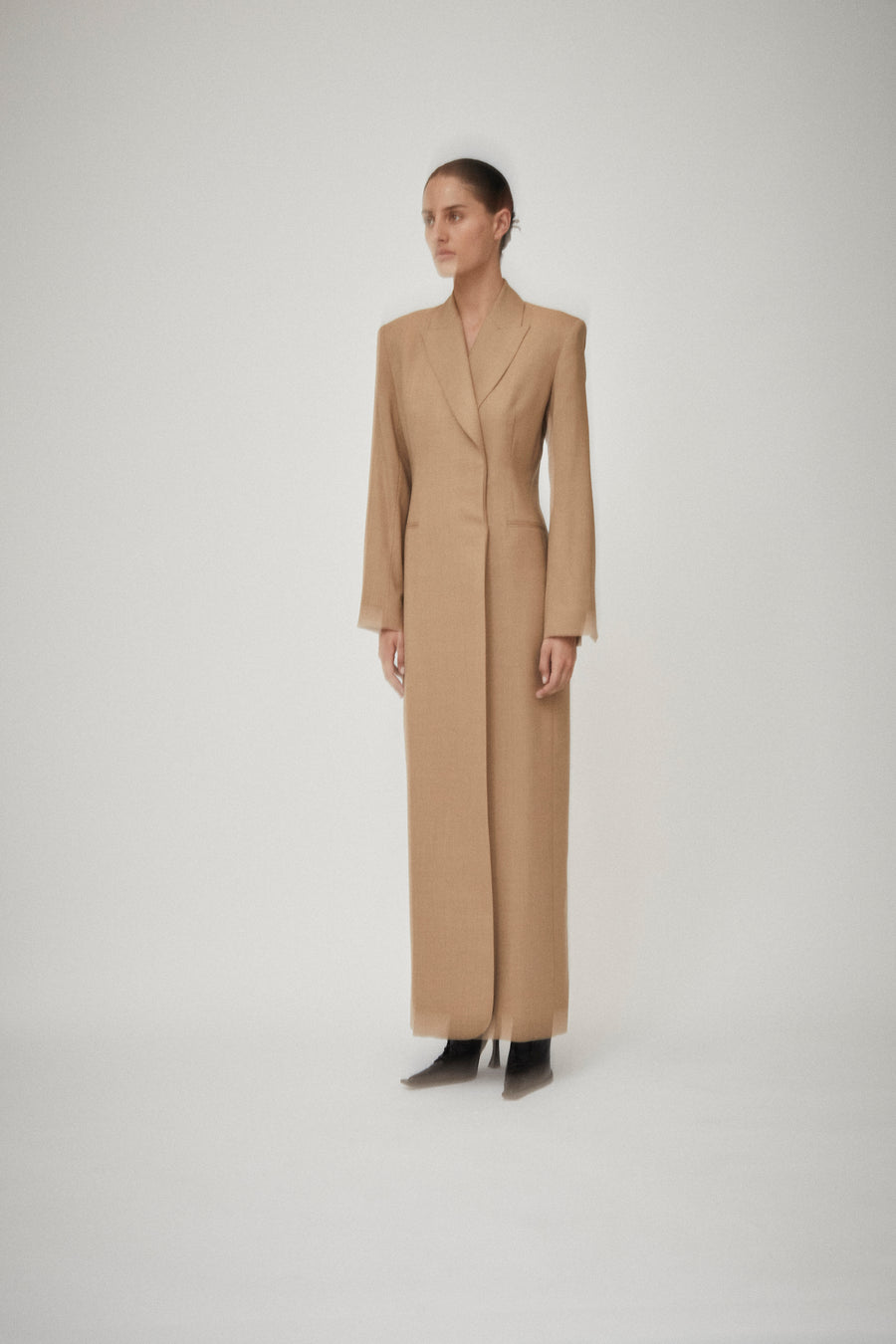 Tailored Wrap Coat