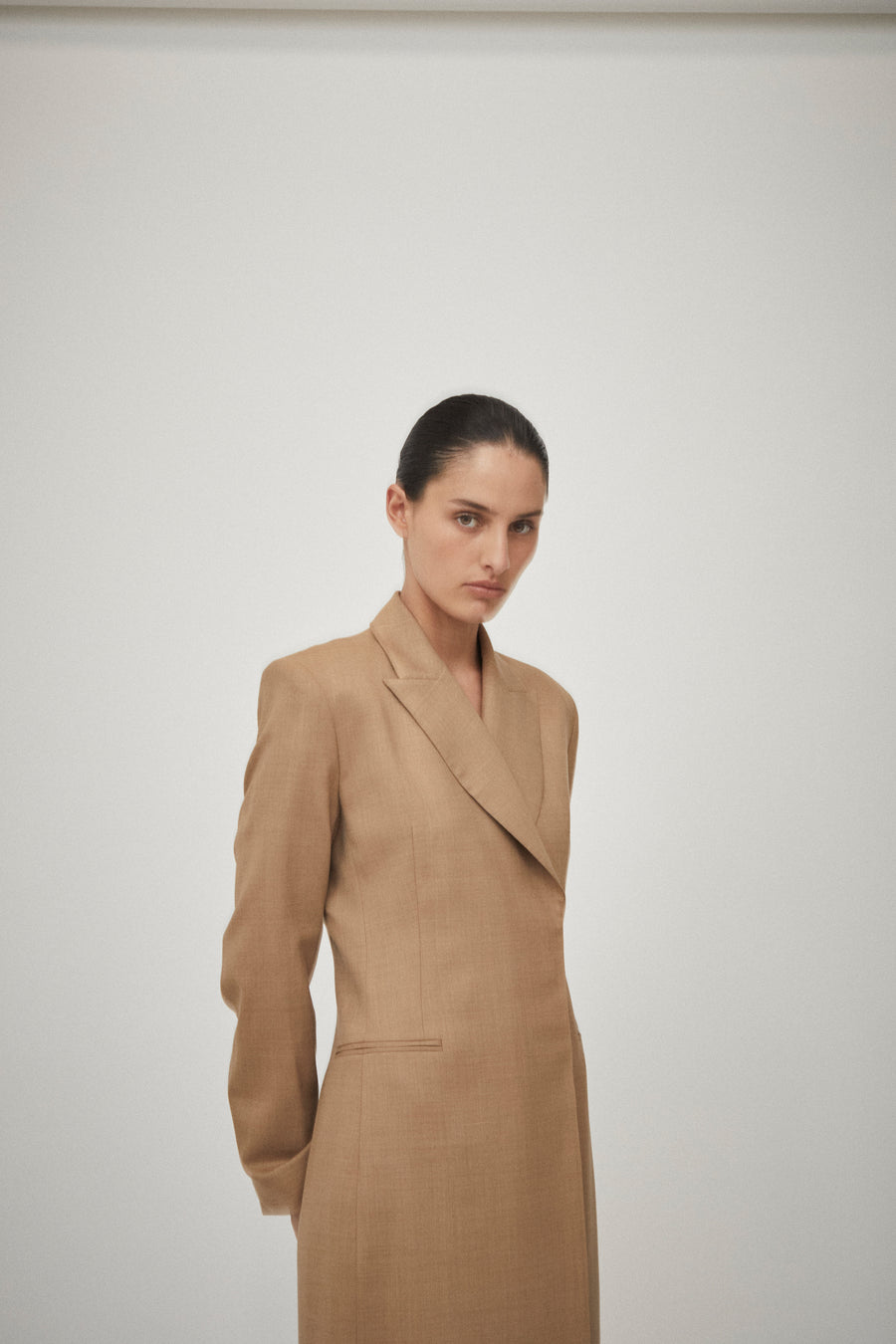 Tailored Wrap Coat