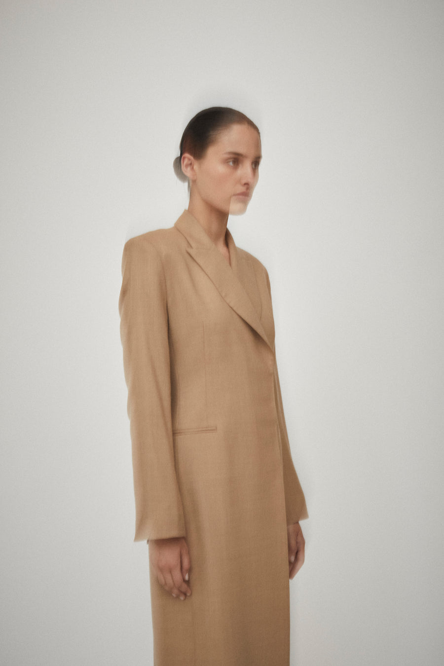 Tailored Wrap Coat