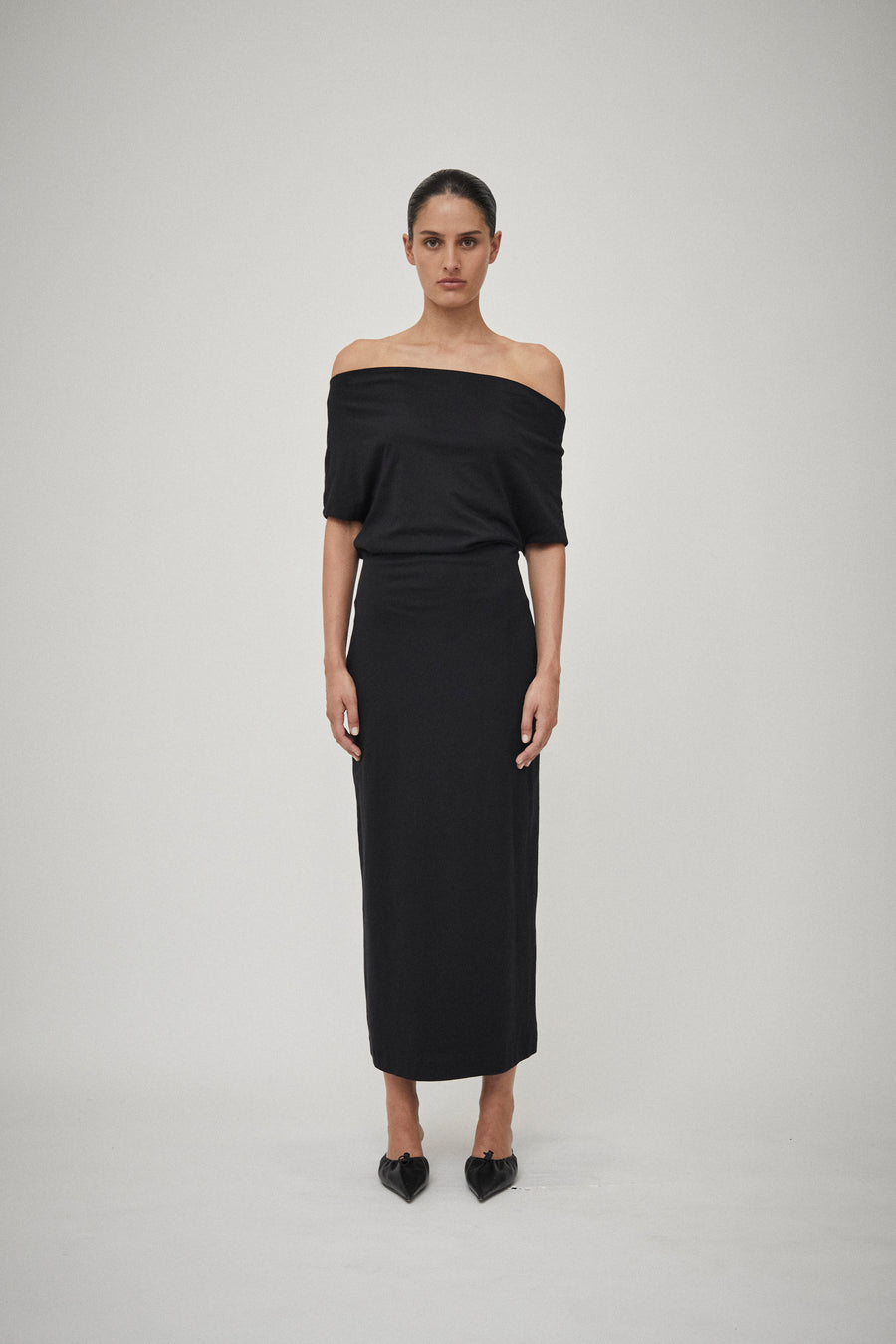 Cotton Jersey Glove Dress