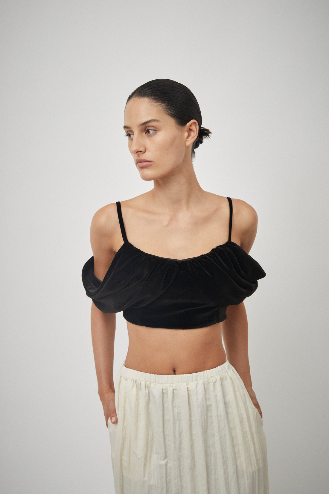 Elastic Waist Skirt