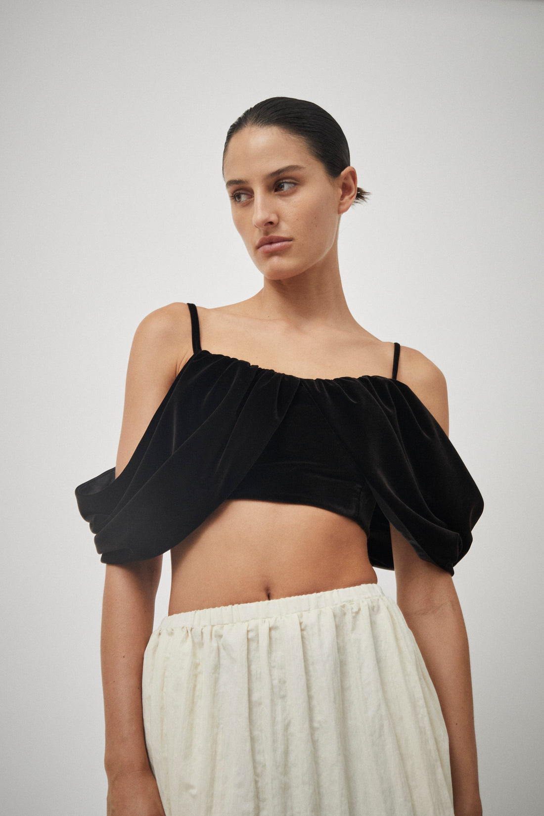 Elastic Waist Skirt
