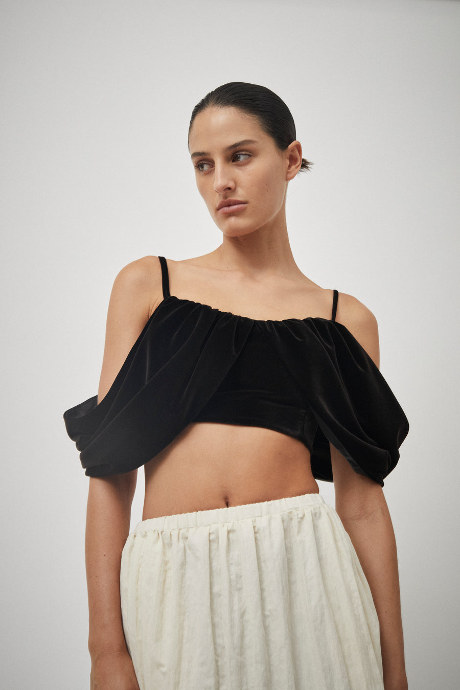 Elastic Waist Skirt