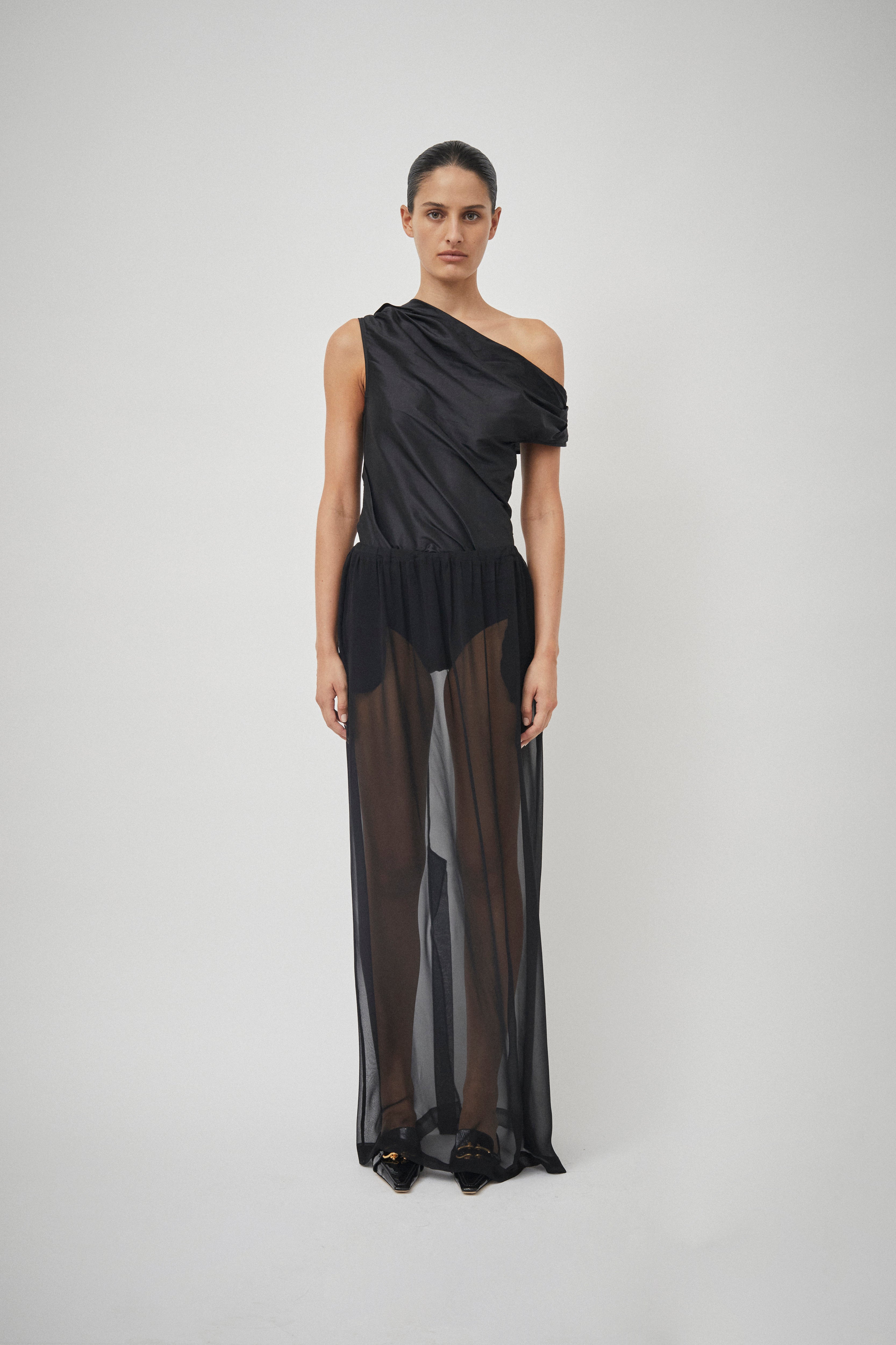 Silk best sale georgette skirt