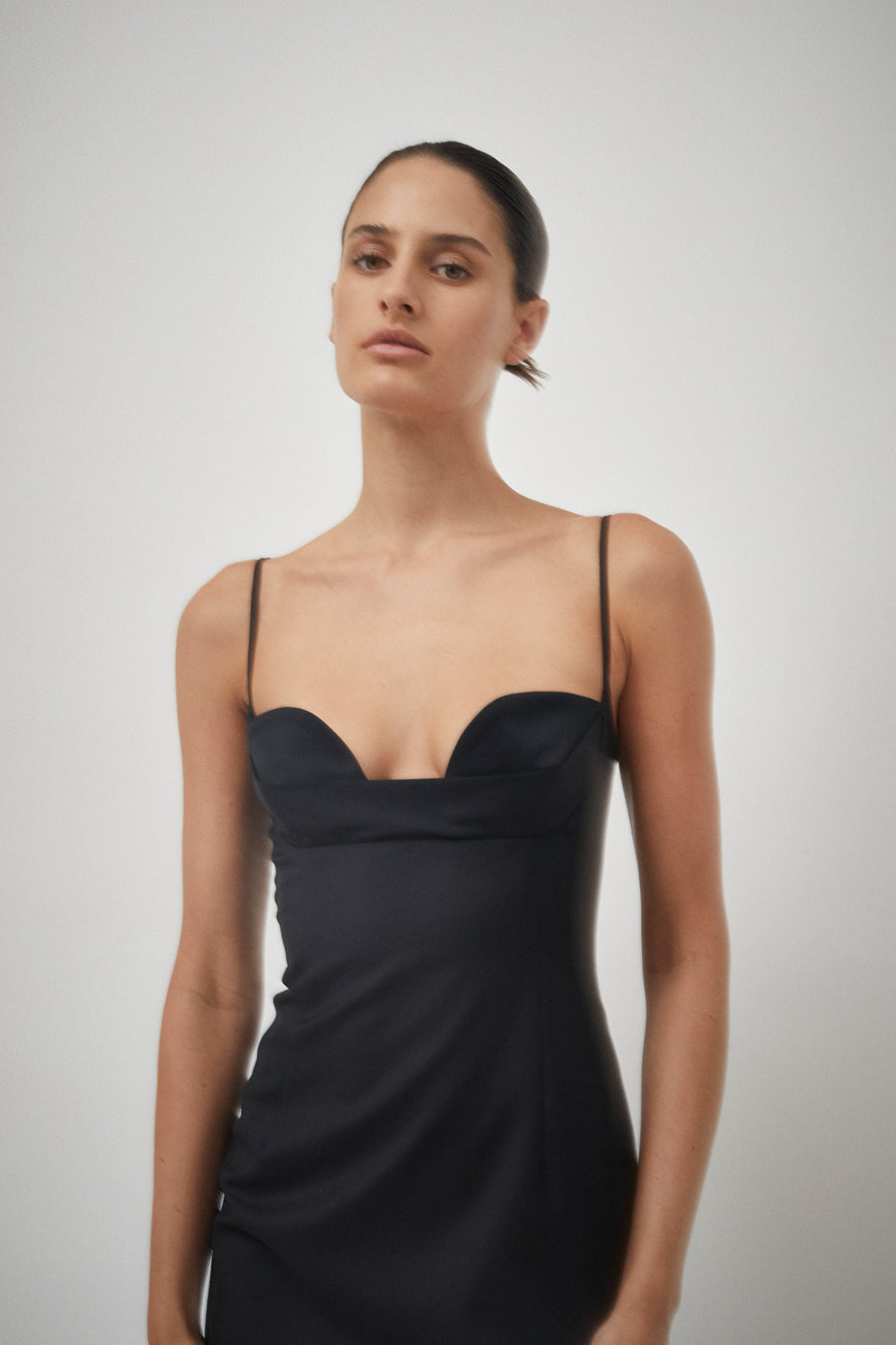 Cowl Neck Pencil Dress