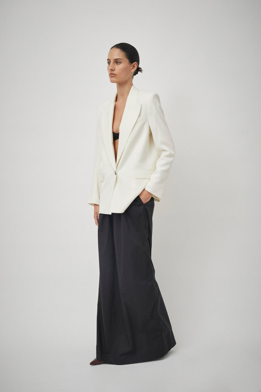 Cotton Elastic Waist Skirt