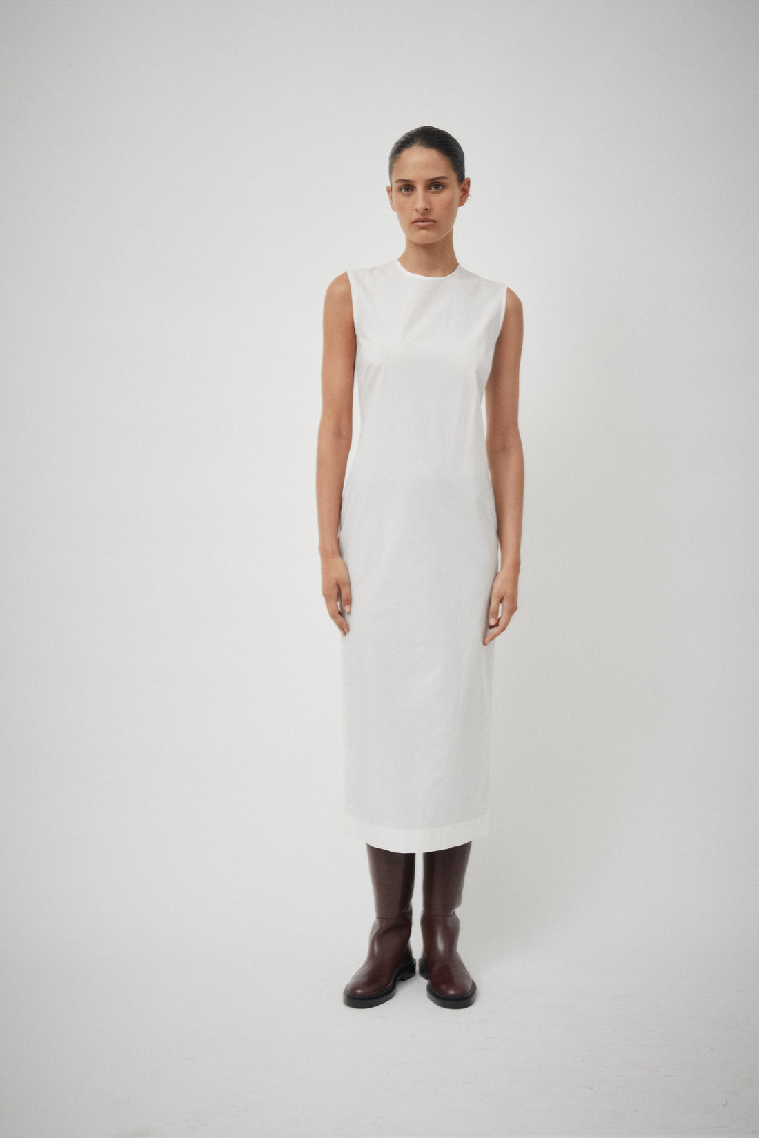 Sleeveless Cotton Dress
