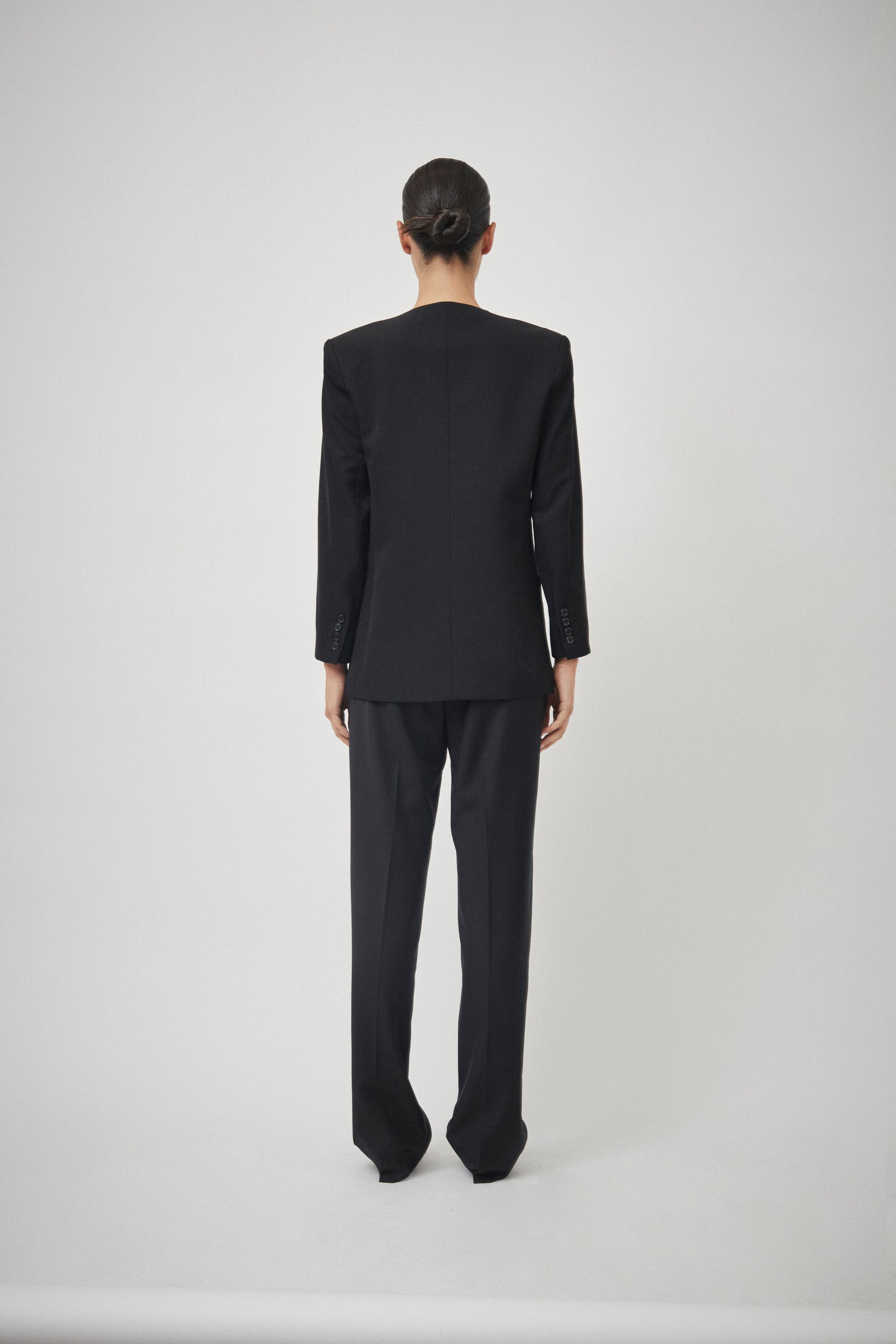 Summer Collarless Blazer