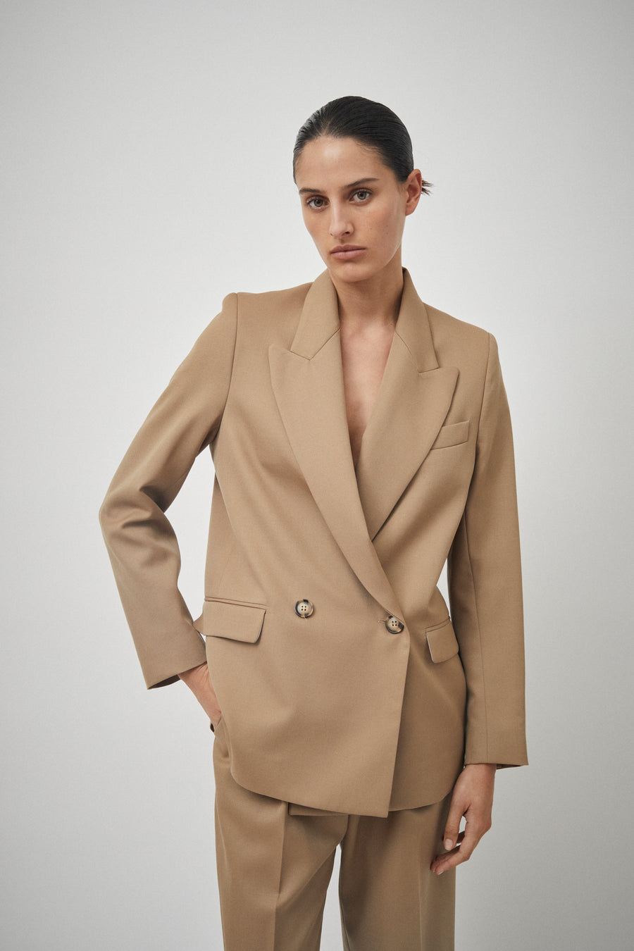 Wool Boxy Blazer