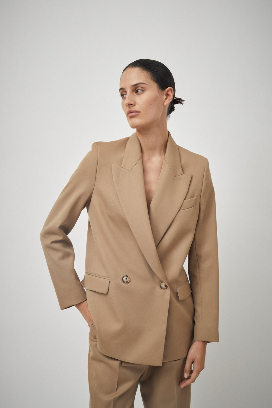 Wool Boxy Blazer