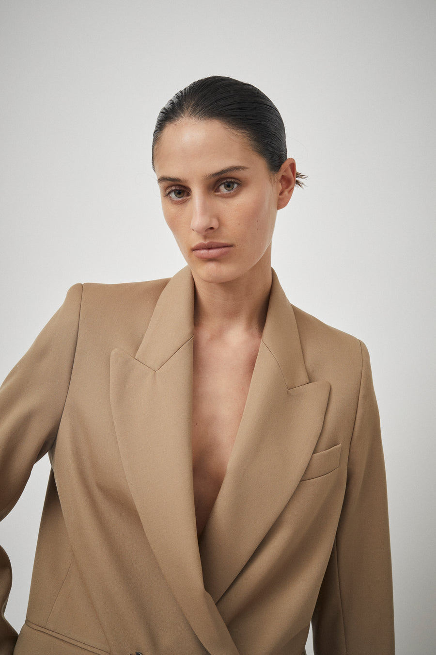 Wool Boxy Blazer
