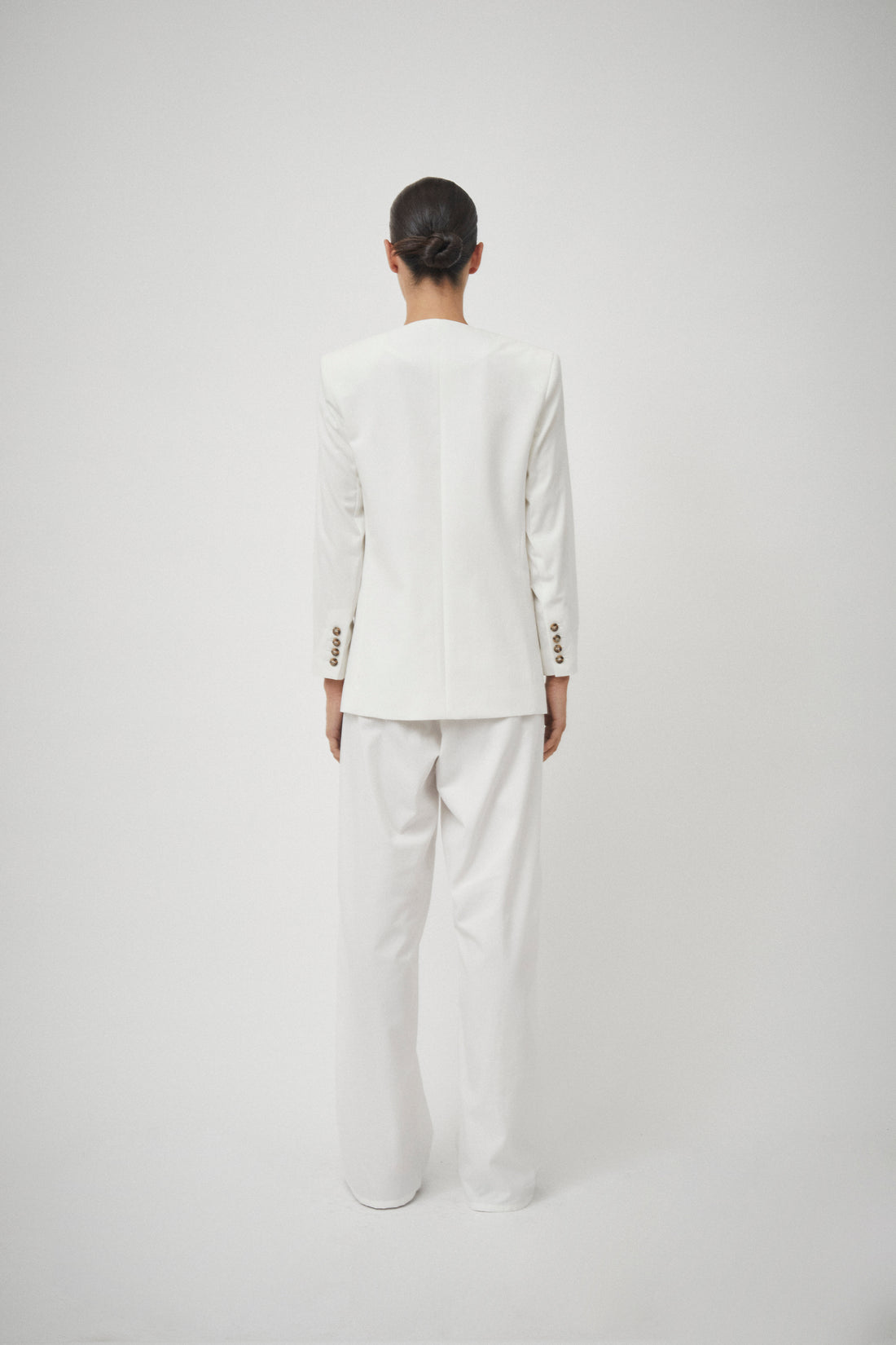 Summer Collarless Blazer
