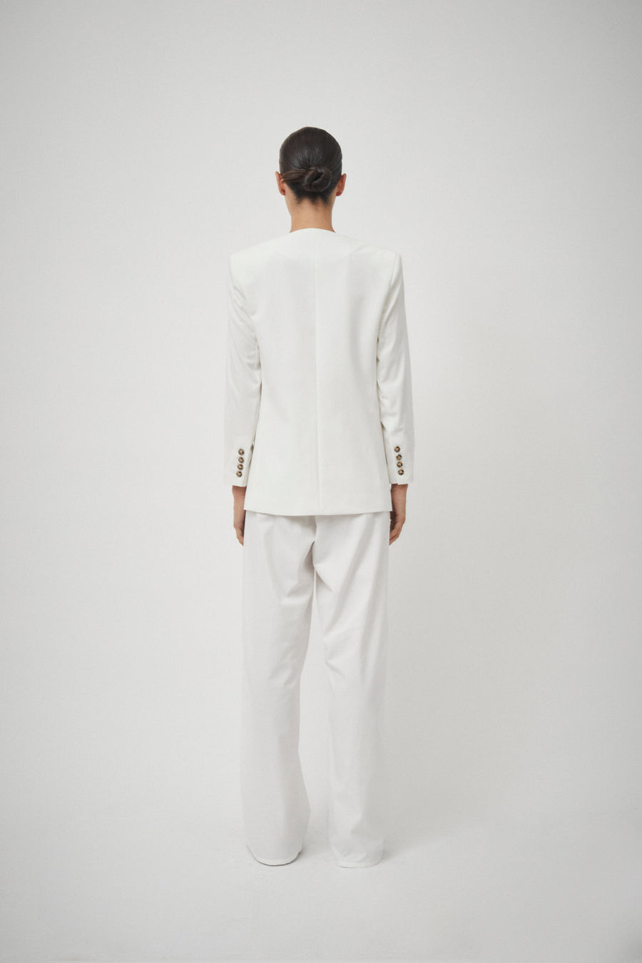 Summer Collarless Blazer